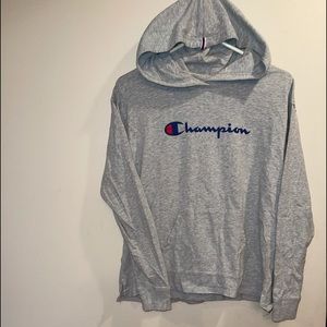 Never Worn Grey Champion Sweatshirt - Basic Style